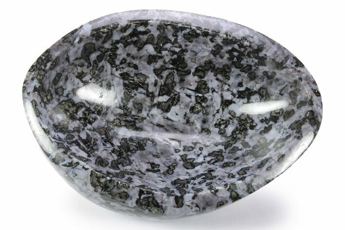 Polished, Indigo Gabbro Bowl - Madagascar #244577